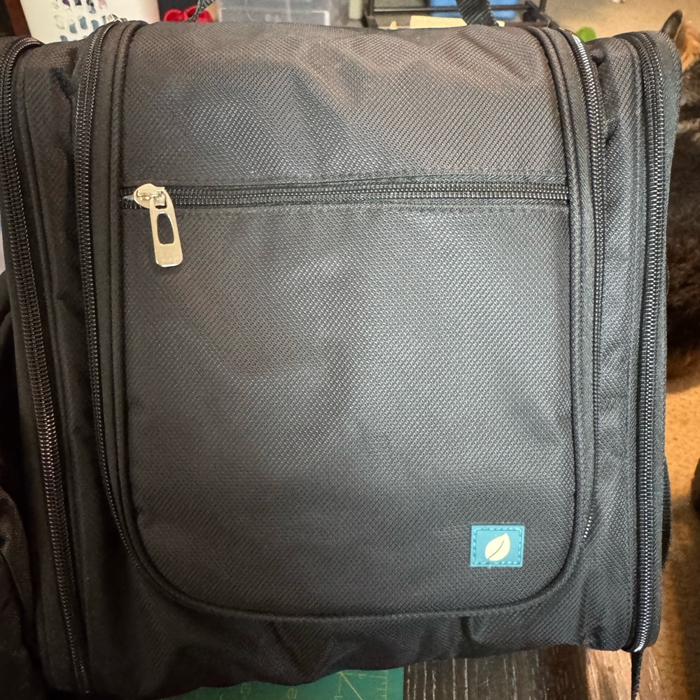 Black Toiletry Bag